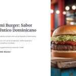 1 Chimi Burger Sabor Autentico Dominicano