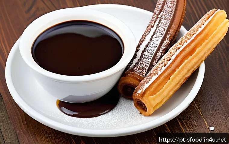 스페인 츄러스 초콜릿 딥 레시피 관련 이미지 2