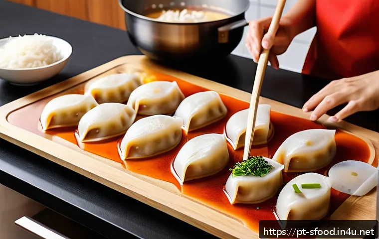 대구 납작만두와 매운 떡볶이 궁합 관련 이미지 1